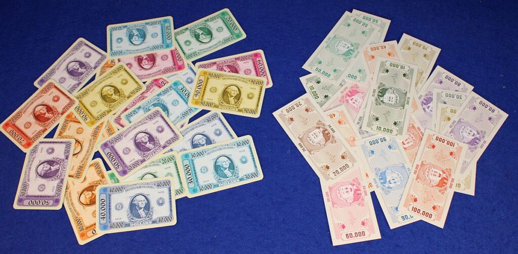 Las Vegas - Vergleich Geld